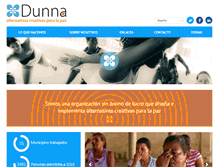 Tablet Screenshot of dunna.org